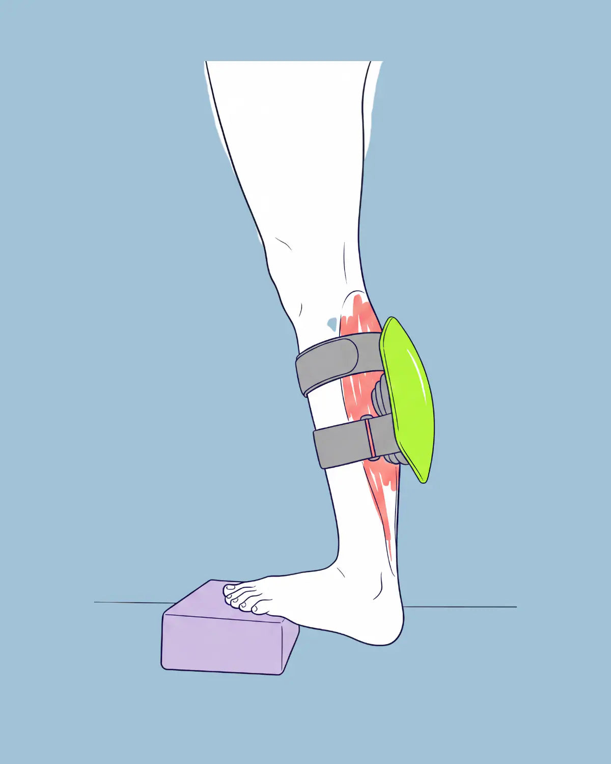 MONAURO RecoveryAir Calf Pro: Precision Target Areas+Controlled heat realeaf Realign view two