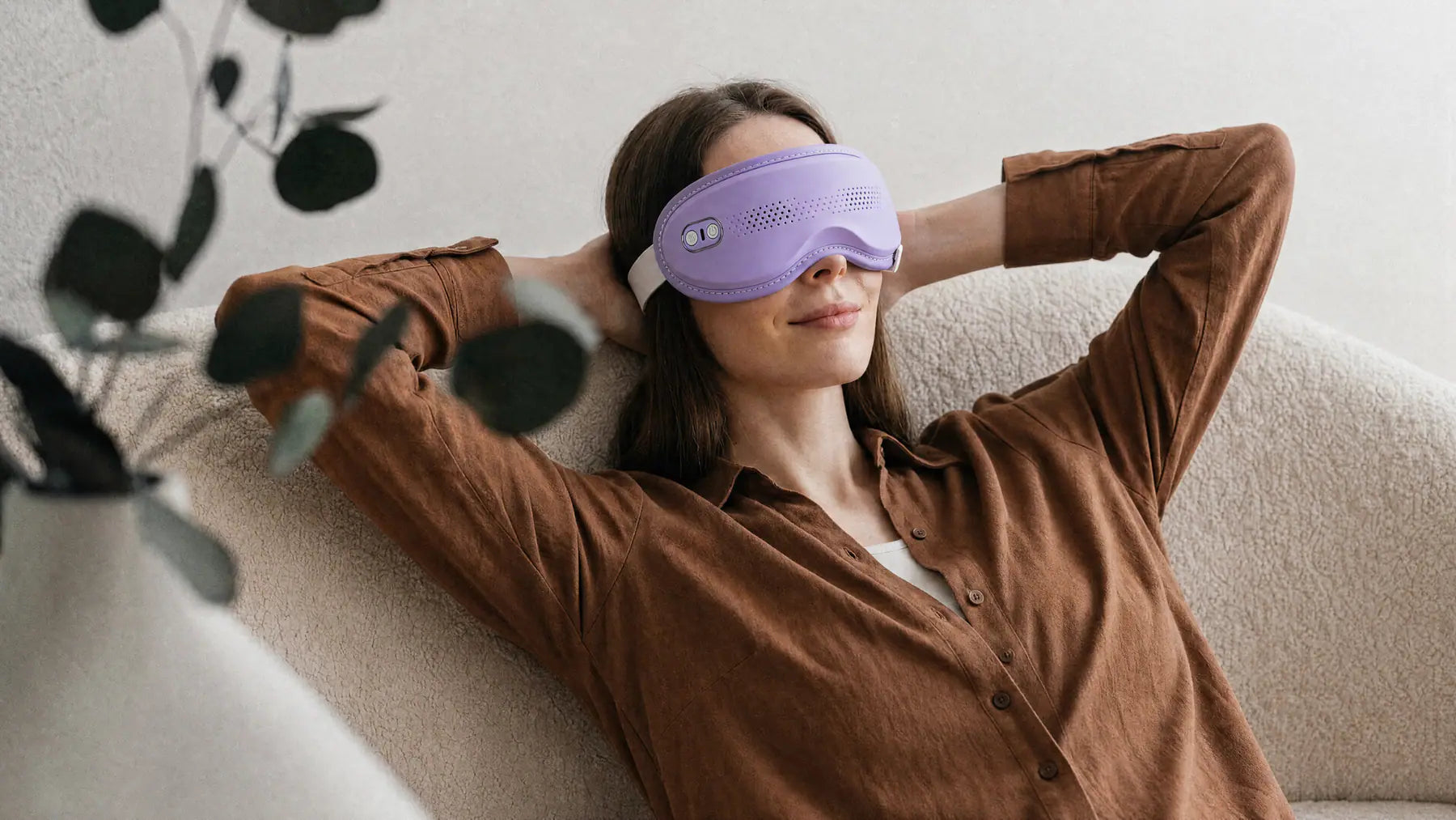 MONAURO RelaxiWave Eye mask: Let tired eyes revive and shine product view 2