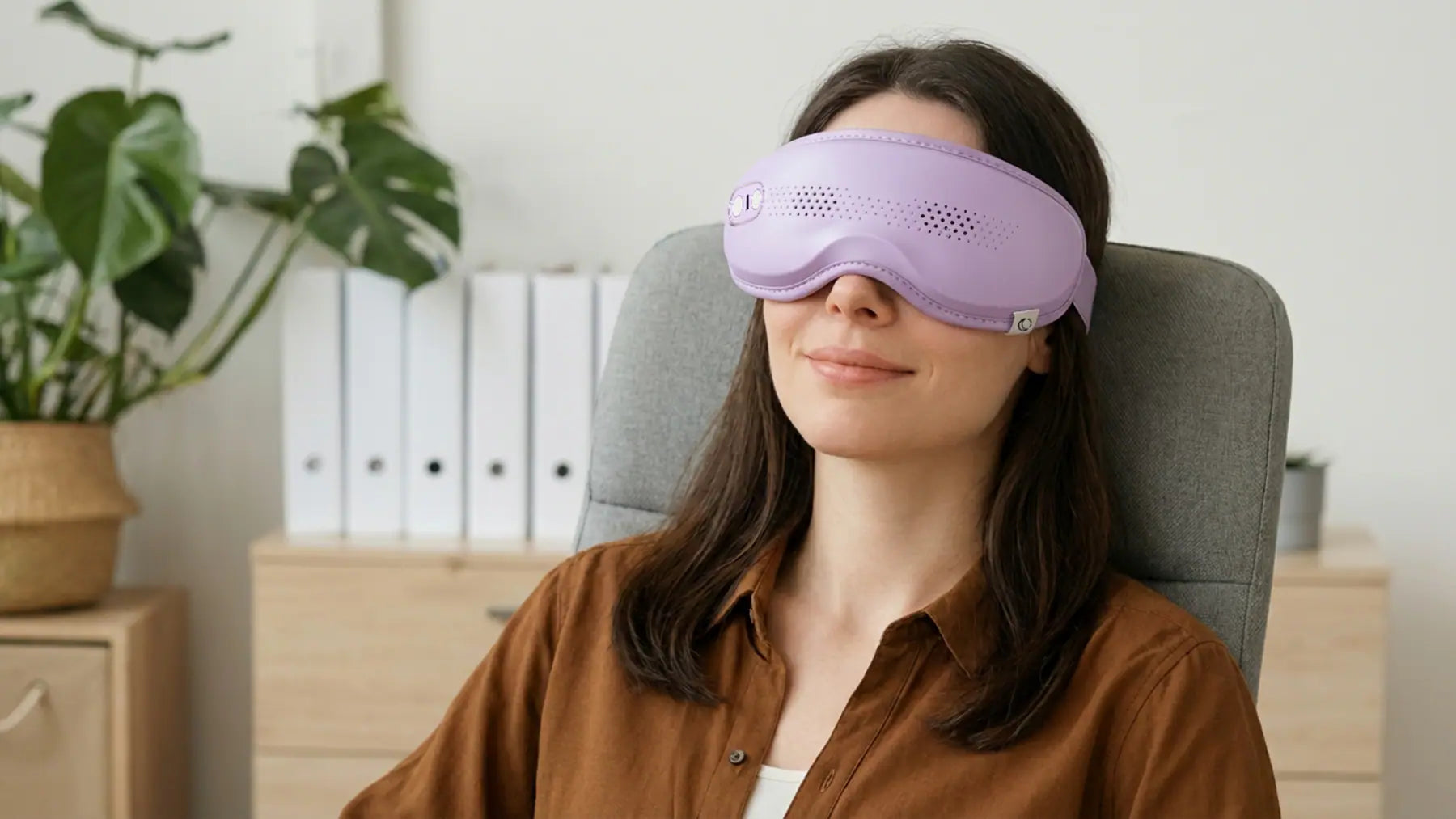 MONAURO RelaxiWave Eye mask: Let tired eyes revive and shine product view 4