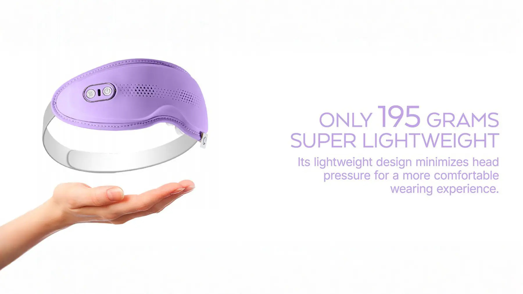 MONAURO RelaxiWave Eye mask: Let tired eyes revive and shine product view 6