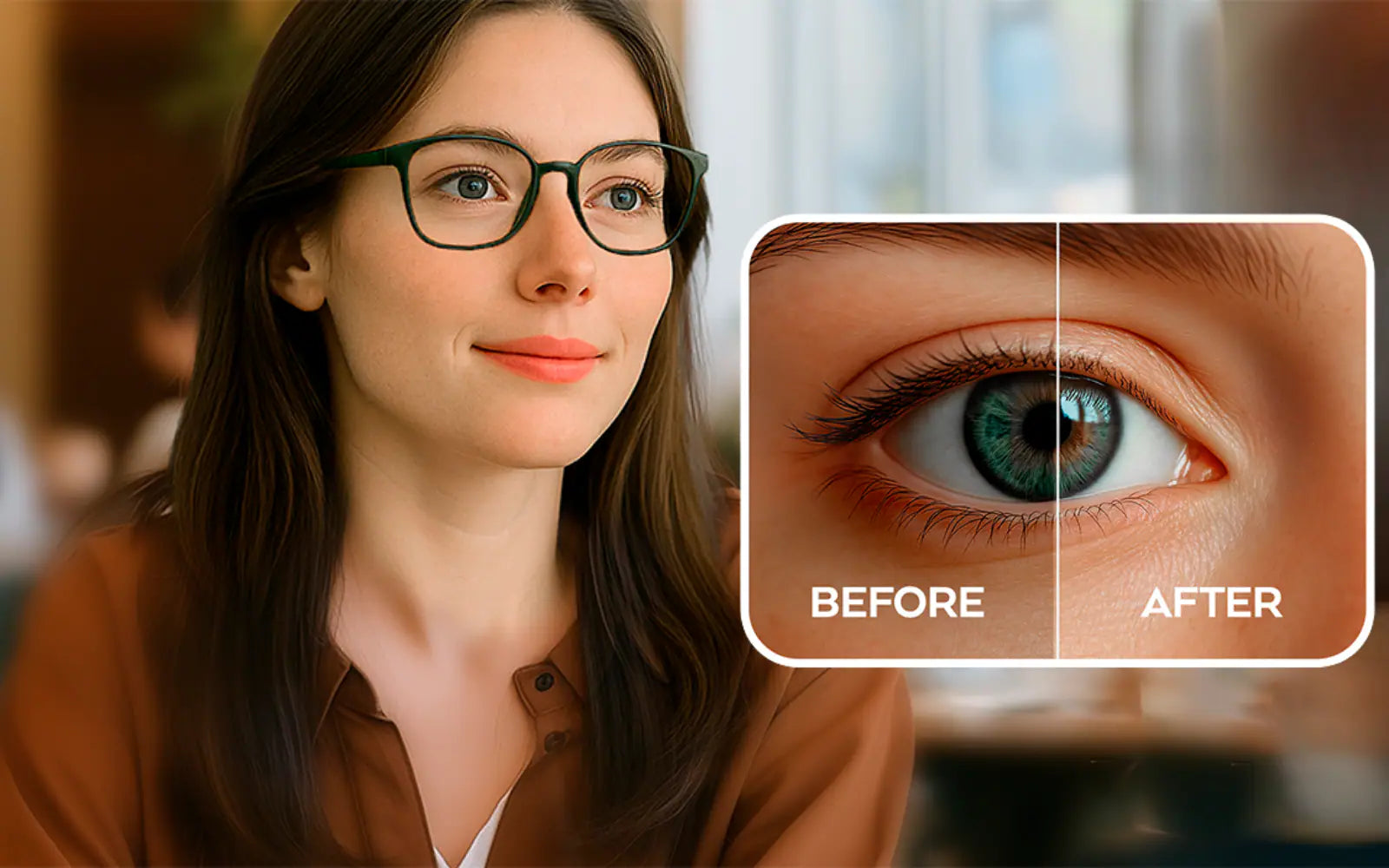 MONAURO RelaxiWave Eye mask: Let tired eyes revive and shine use scene