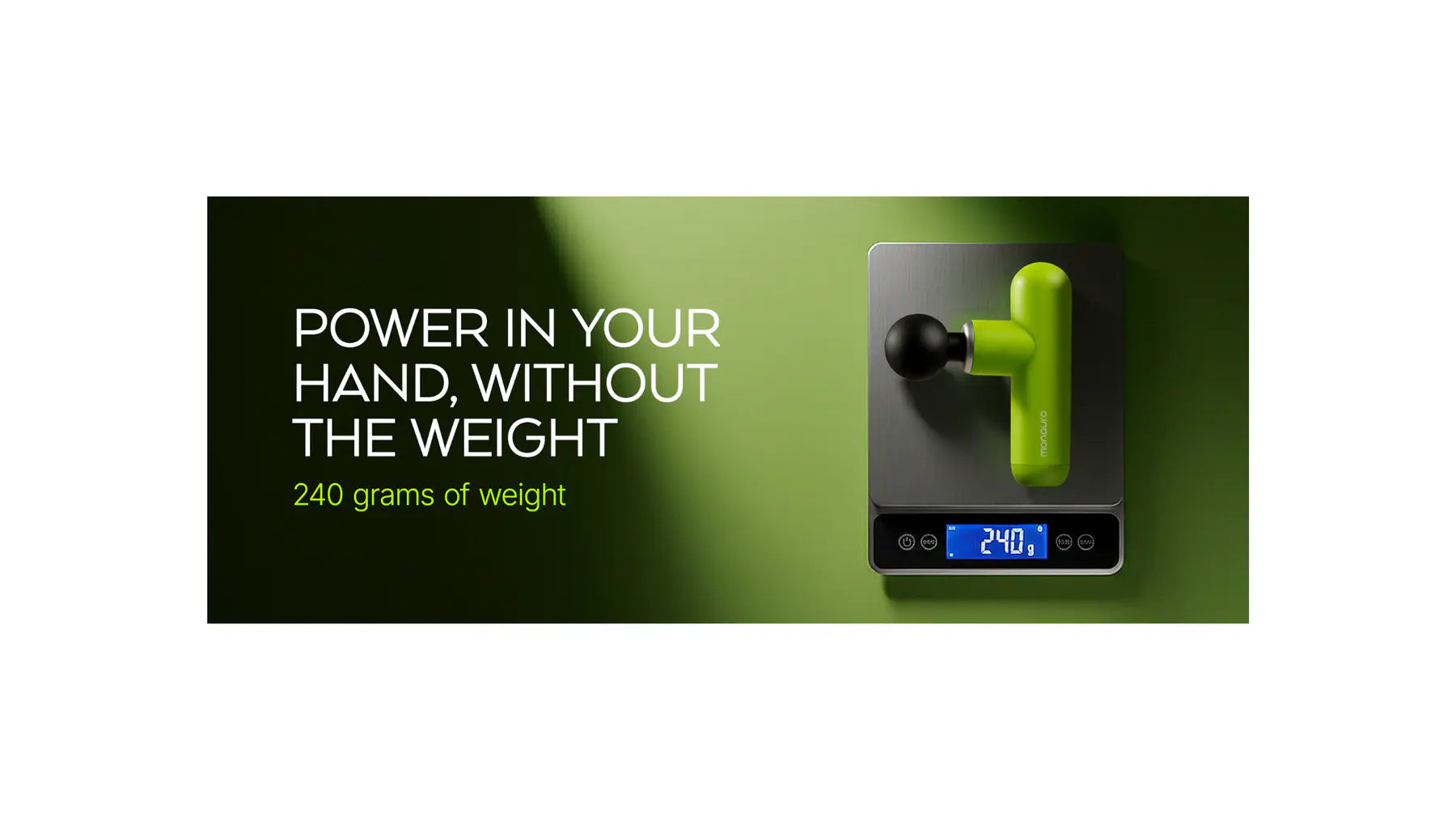 MONAURO Back Massage Gun: Your Ultimate Solution for Back Pain Relief product view 22