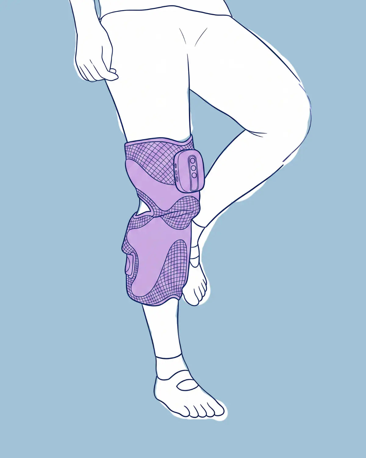 MONAURO RecoveryAir Leg Elite Choose view one