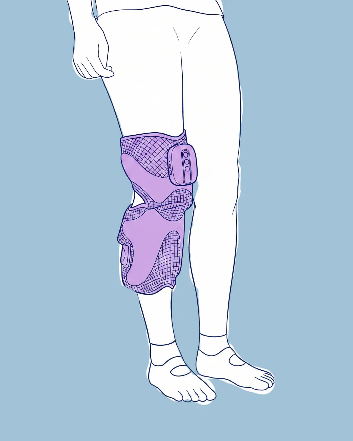 MONAURO RecoveryAir Leg Elite Recover view two